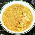 o^o^oayuayu's cooksnap of when they made リゾットをカレードリアにリメイク.