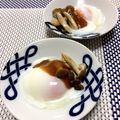 フジぽん's cooksnap of when they made 温泉卵のバジルきのこソースがけ.