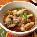 jununu's cooksnap of when they made 鴨ときのこのお吸い物.