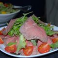 bevelflair's cooksnap of when they made ローストビーフ 和風オニオンソース.