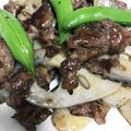 MOMOKOK's cooksnap of when they made 豚肉とスナックエンドウの甘辛炒め.