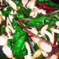 ＹＯＵ太's cooksnap of when they made スイスチャードとエリンギのさっと炒め❁.