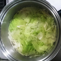 どやどや's cooksnap of when they made ほぼ無塩 生姜とレタスのスープ.