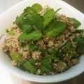 ☆angel's cooksnap of when they made ☆タイの方から習ったの本場ラープ☆.