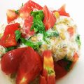 ユーロン's cooksnap of when they made トマトと納豆の和え物.