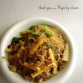 GoGo島みかん's cooksnap of when they made 簡単！豚ひき肉と春雨のカレー炒め.