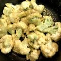 discrption's cooksnap of when they made カリフラワーのマヨマスタード焼き.