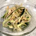 humohumo99's cooksnap of when they made モヤシとカイワレのシーチキン和え.