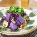 ダイナマイト漆黒's cooksnap of when they made ゼブラナスと白ナスの揚げ浸し.