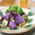 ダイナマイト漆黒's cooksnap of when they made ゼブラナスと白ナスの揚げ浸し.