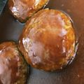 ぴろもこ's cooksnap of when they made 煮込みハンバーグ☆デミグラスソース.