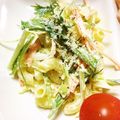 ビットくん's cooksnap of when they made 水菜とキャベツのマカロニサラダ☆彡.