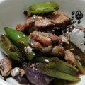 みけらんL's cooksnap of when they made さば缶deなすとピーマンの煮物.