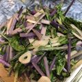 カンキチっち's cooksnap of when they made たっぷり食べられるよ♡水菜のにんにく炒め.