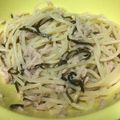 ma～a's cooksnap of when they made ツナとほうれん草の塩昆布パスタ.