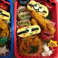 りーな168's cooksnap of when they made 簡単キャラ弁♡卵焼きミニオン稲荷ずし♡.