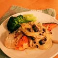 yossiey's cooksnap of when they made 鮭のムニエル〜味噌クリームソース〜.