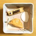 mimimumemo's cooksnap of when they made 兜アップルパイとホイップ「マリーム®」.