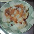 いちご畑のプチ王子's cooksnap of when they made 大根おろしでさっぱり☆揚げもち.