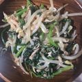 ロリポップ☆'s cooksnap of when they made ツナほうれん草もやしのおひたし.