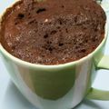 ドコマデモ土偶です。's cooksnap of when they made ココアとホワイトチョコのマグカップケーキ.