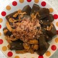suicaちゃま's cooksnap of when they made こんにゃくピリ辛炒め.