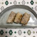 ヒルネコ３'s cooksnap of when they made 東京うどの肉巻き.