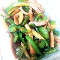 メモ用アカウント's cooksnap of when they made ウインナーの青椒肉絲風.