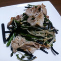 麻's cooksnap of when they made 簡単☆わらびと豚肉炒め.