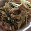 no1642's cooksnap of when they made 簡単♪水菜ともやしの豚バラ炒め.