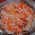 haruchiko's cooksnap of when they made 紅白なます（ゆず風味）★お正月.