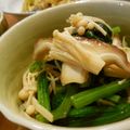 のりてぃｓｘ's cooksnap of when they made きのことほうれん草の煮びたし☆.