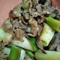 虹すけ's cooksnap of when they made かんたん！牛肉と長ねぎのバターポン酢炒め.