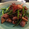 anmitsu325's cooksnap of when they made 砂肝と椎茸とにんにくの芽の甘辛炒め♡.