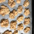 risaraichi's cooksnap of when they made 離乳食 バナナりんごオートミールお焼き.