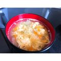 料理好きのᎯ♡'s cooksnap of when they made 風邪に最強！葱と人参と生姜のかき玉スープ.