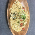 藤原家の嫁's cooksnap of when they made 鶏ハムとトマトとほうれん草のパスタ☆.