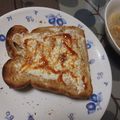 よちりん's cooksnap of when they made じゃりコチュチーズトースト☆.