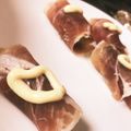 ayano★'s cooksnap of when they made 生ハムの胡瓜・チーズ巻き♫.