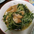 せつせつせつ's cooksnap of when they made 水菜と油揚げの煮浸し.