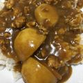 はるかなみ's cooksnap of when they made ひき肉と里芋のカレー.