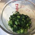 ちぃちまむ's cooksnap of when they made 大きい小松菜で漬け物.