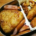 Match's cooksnap of when they made 簡単★ﾌﾗｲﾊﾟﾝで焼おにぎり*¨*♡.