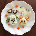 みっちょンw's cooksnap of when they made ワンワンうーたんお誕生日プレート♡.
