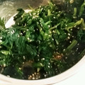 ひなこちーのママ's cooksnap of when they made こどもが喜ぶ♡ほうれん草の胡麻和え.