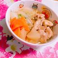 夢麗翔望mama's cooksnap of when they made 子供喜ぶ♡とろ～り鶏胸肉と大根の煮物.