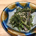 すいたま's cooksnap of when they made 青のり香る★うどの皮の塩キンピラ.