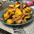 クック☆レベル1's cooksnap of when they made さつまいもと豚こまのレモン風味甘辛炒め.