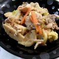 クックB6L8FI☆'s cooksnap of when they made 簡単♬筍と豚肉キャベツの味噌炒め.