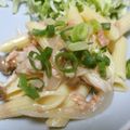 ジョングレ's cooksnap of when they made あごだしつゆのレンジで和風ペンネ.